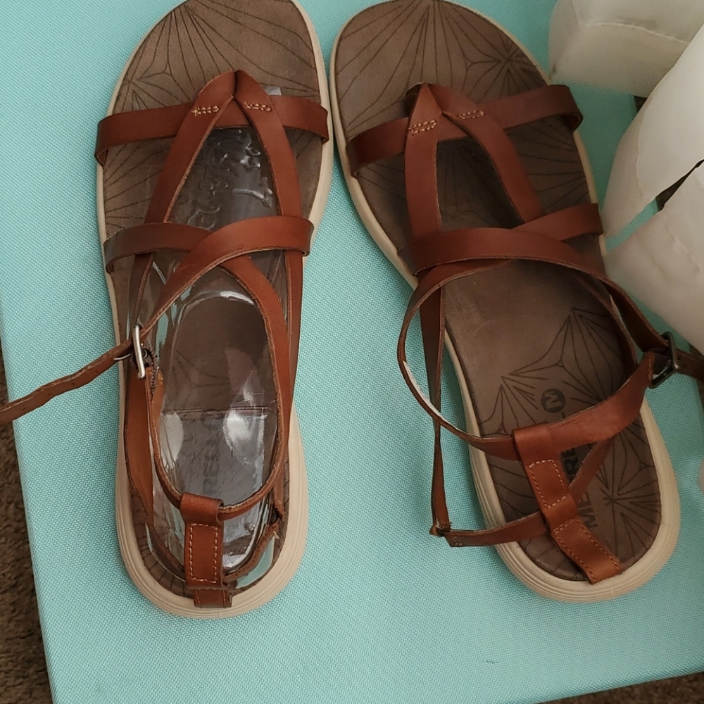 Merrell Oak Leather Gladiator Sandals